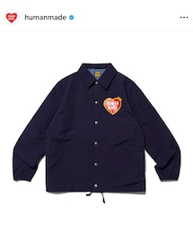 HUMAN MADE | HUMAN MADE Coach Jacket "Navy"(ナイロンジャケット)