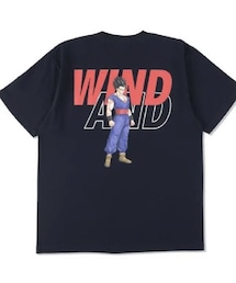 WIND AND SEA | ウィンダンシー×ドラゴンボール GOHAN NAVY (Tシャツ/カットソー)