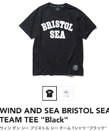 WIND AND SEA | ウィンダンシー×ブリストル　Tシャツ(Tシャツ/カットソー)