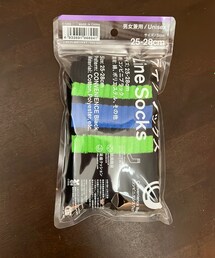 ファミマ | ファミマ　ラインソックス　黒(ソックス/靴下)