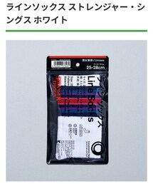 ファミリーマート | ファミマ　ラインソックス　ストレンジャー・シングス　ホワイト(ソックス/靴下)