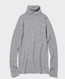 UNIQLO | エクストラファインメリノリブタートルネックセーター(ニット/セーター)
