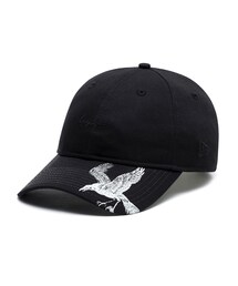 Yohji Yamamoto | Yohji Yamamoto×New Era COTTON TWILL 9THIRTY CROW PRINT(キャップ)