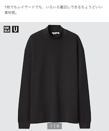 UNIQLO | モックネックプルオーバー(Tシャツ/カットソー)