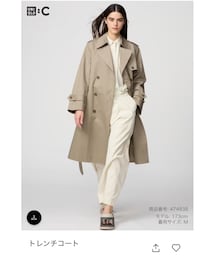 UNIQLO | トレンチコート(トレンチコート)