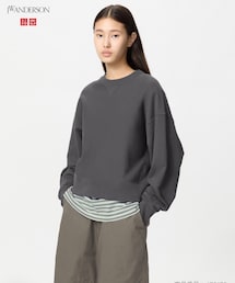 UNIQLO | ボクシースウェットシャツ(スウェット)