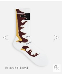 Tabio | TOGA ファイヤーパターンリブソックス (ソックス/靴下)