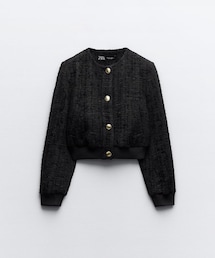 ZARA | ノーカラージャケット