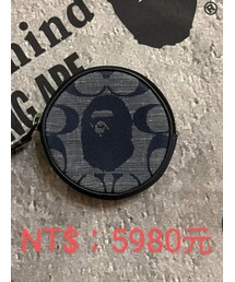 COACH | A BATHING APE & COACH 聯名款 NT$:5980元(コインケース)