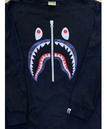 A BATHING APE | BAPE 鯊魚薄長袖T桖(Tシャツ/カットソー)