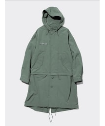 GU | GU x UNDERCOVER 2WAY寬版軍大衣(ピーコート)