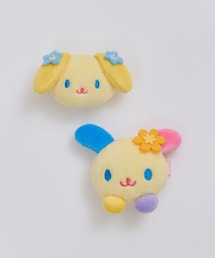 minimatters | 07160002 花小兔髮夾組(バレッタ/ヘアクリップ)