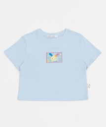 minimatters | 01030086 花花花小兔合身Ｔ(Tシャツ/カットソー)