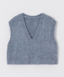 mouGGan | 毛絨針織背心(ニット/セーター)