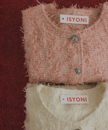 PAZZO | 小香風緞帶織紋毛呢外套(佑妮聯名款)(スーツジャケット)