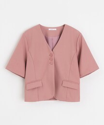 PAZZO | 無領短版西裝外套(スーツジャケット)