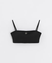 PAZZO | MIT品牌LOGO日常棉質平口bra top(キャミソール)