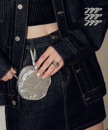 PAZZO | 品牌LOGO 立體鋪棉小巧收納包(VVIP贈品)(ポーチ)