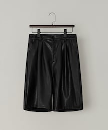 MEIER.Q | NAZO-調節釦皮革短褲(UNISEX)(パンツ)