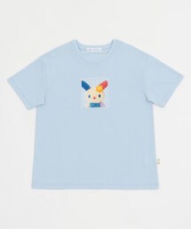 minimatters | 01100068 花小兔證件照寬鬆Ｔ(Tシャツ/カットソー)