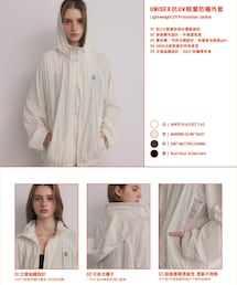 PAZZO | 品牌LOGO抗UV輕量防曬外套(unisex)(その他アウター)