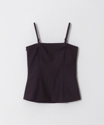 PAZZO | 細肩收腰直條紋背心(スーツベスト)