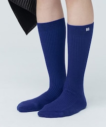 mouGGan | LOGO 棉質中筒襪(ソックス/靴下)