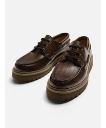 ZARA | モカシン/デッキシューズ