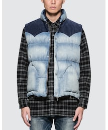 DENIM BY VANQUISH & FRAGMENT | ダウンベスト
