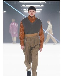 MR.GENTLEMAN | 【MISTERGENTLEMAN/ミスタージェントルマン】DOUBLE WAIST TROUSERS(チノパンツ)