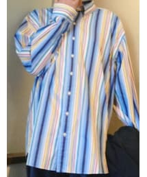 POLO RALPH LAUREN |  古着 マルチカラーストライプ XXL(シャツ/ブラウス)