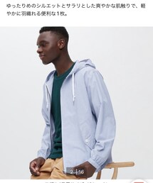 UNIQLO | コットンパーカ（シアーサッカー）(ジャケット/アウター)