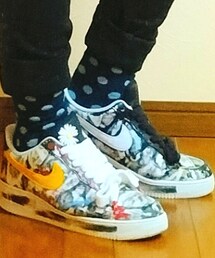 Peaceminusone × Nike AF1 Para Noise "Black"

 | スニーカー
