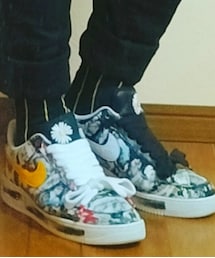 Peaceminusone × Nike Air Force 1 Para Noise "Black"
 | スニーカー