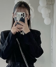 BLACKUP | ノーカラージャケット