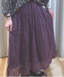 Samansa Mos2 blue | スカート