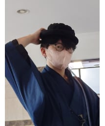 エクサス | Amazonで買った黒のポークパイハット(ハット)