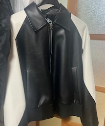 ReBorn by HS | 東大門のミリオレで買ったレザーのスタジャン(ジャケット/アウター)