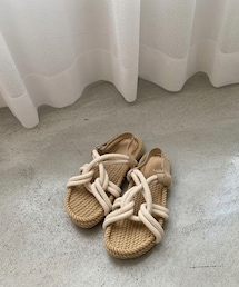 Amiur | amiur / natural rope sandal(サンダル)