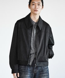 WYM LIDNM | TECH WOOL GABARDINE ZIP BLOUSON【SET-UP】(ブルゾン)