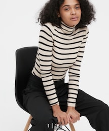 UNIQLO | エクストラファインメリノリブタートルネックセーター(ニット/セーター)