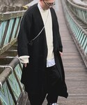 UNIQLO(ユニクロ)の「ジャケット/アウター(ノーカラーコート)」