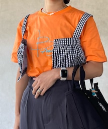 HCAE | PRINT SHORT SLEEVE T-SHIRT(Tシャツ/カットソー)