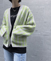 HCAE | JACQUARD KNITTED CARDIGAN(カーディガン/ボレロ)