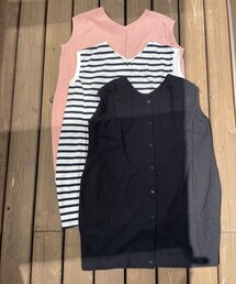 STYLE PROUD | 前後2WAYで着用できるぽわんがかわいいVネックバルーンチュニックワンピース(チュニック)