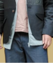 eofm | ノーカラージャケット