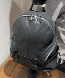 DIESEL | メンズ ウォッシュド ワックスレザー バックパック(バックパック/リュック)