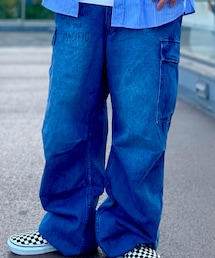 AVIREX | DEPOT限定デニムカーゴ。通販OK(デニムパンツ)