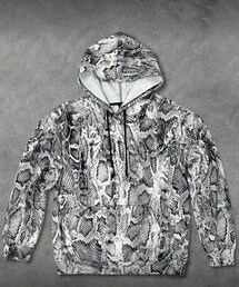SHEIN | SHEIN パイソン柄パーカー(パーカー)