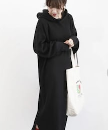 SEVENDAYS=SUNDAY | ワッフル フーディワンピース(ワンピース/ドレス)